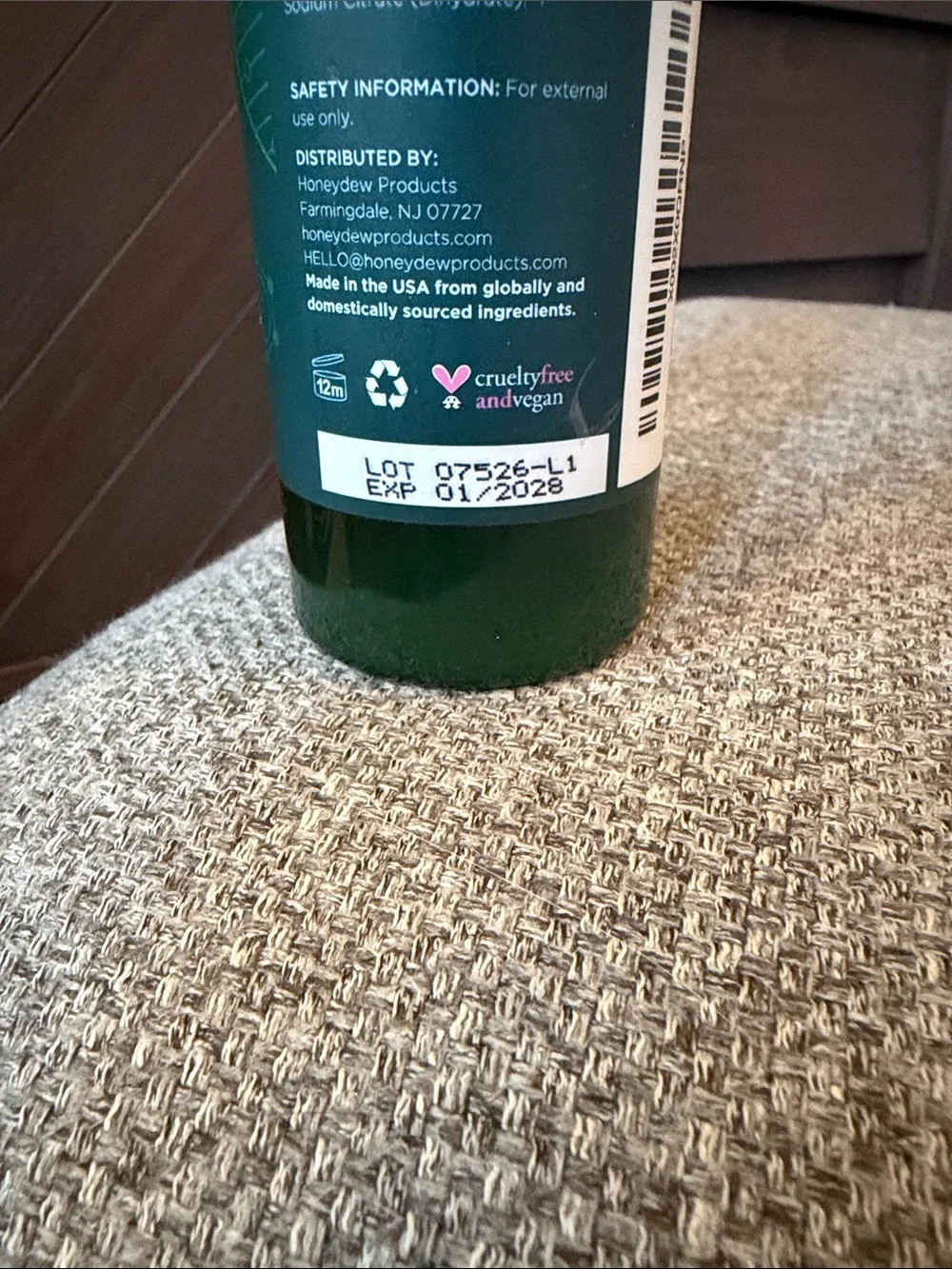 Honeydew Folimax Rosemary Scent Shampoo
